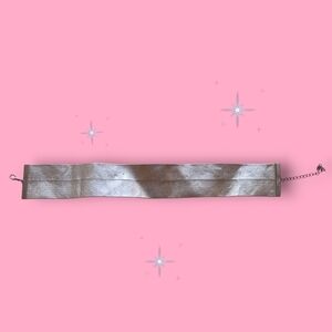Silver Choker Necklace